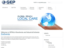 Tablet Screenshot of gepltd.com